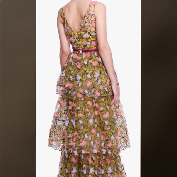 Marchesa 3-tier tulle gown - Picture 8 of 10